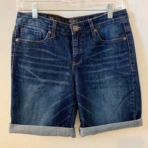 Denim Bermuda Shorts